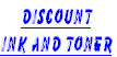 Discount
Ink and toner